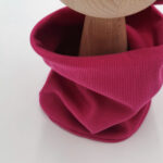 Komin prążkowany dziecięcy fuksja