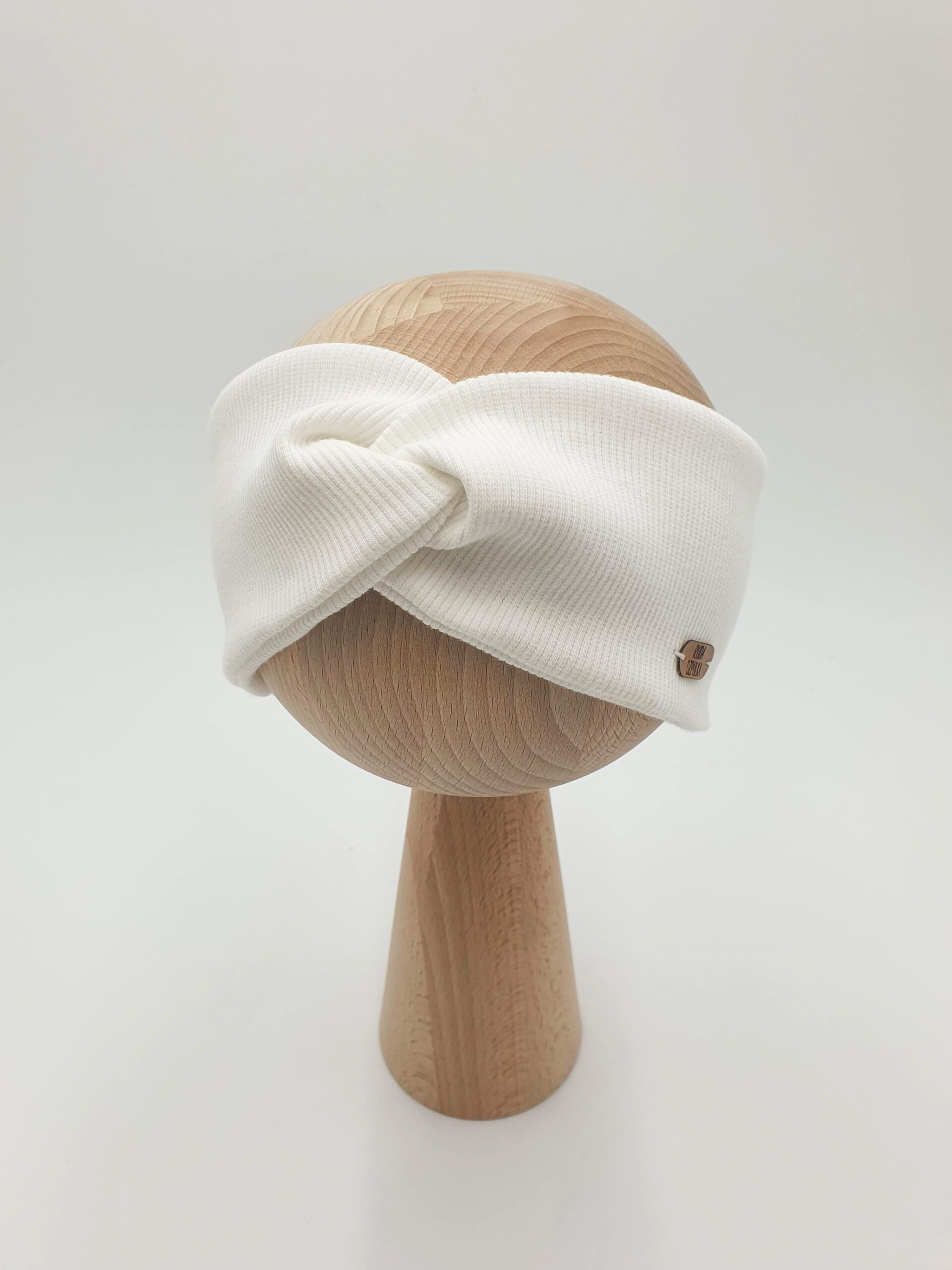 Opaska przeplatana ecru