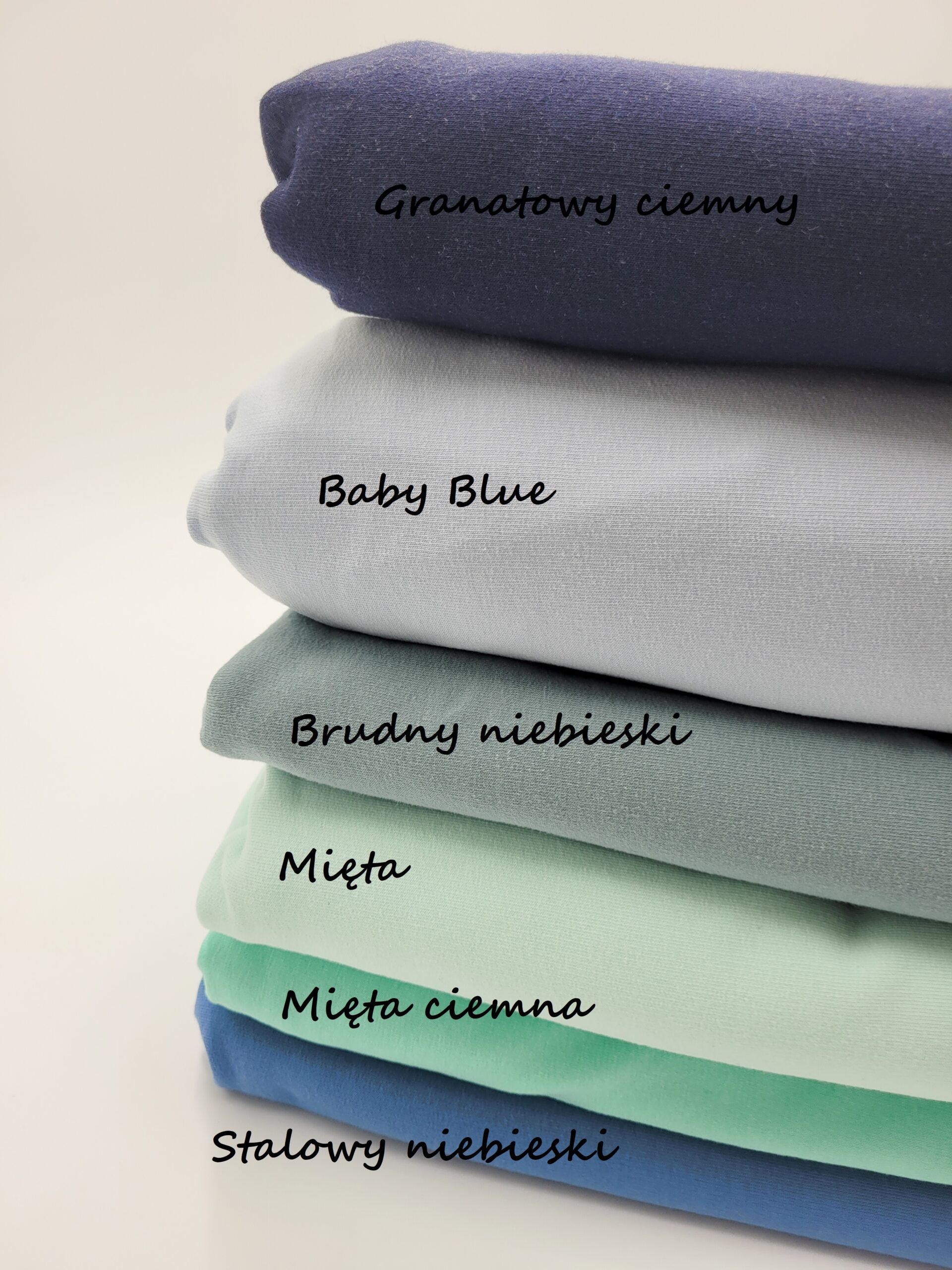 Dzianina dresowa kolory