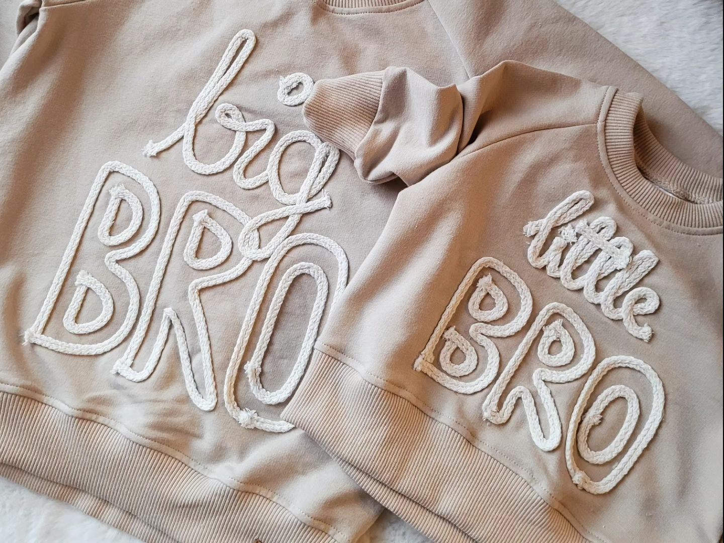 Bluzy lit i big bro jasny beż