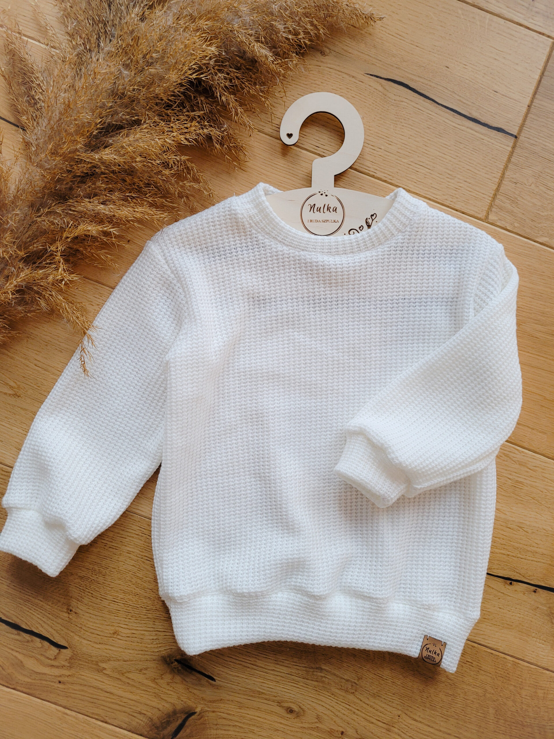 Sweterek dziecięcy classic ecru