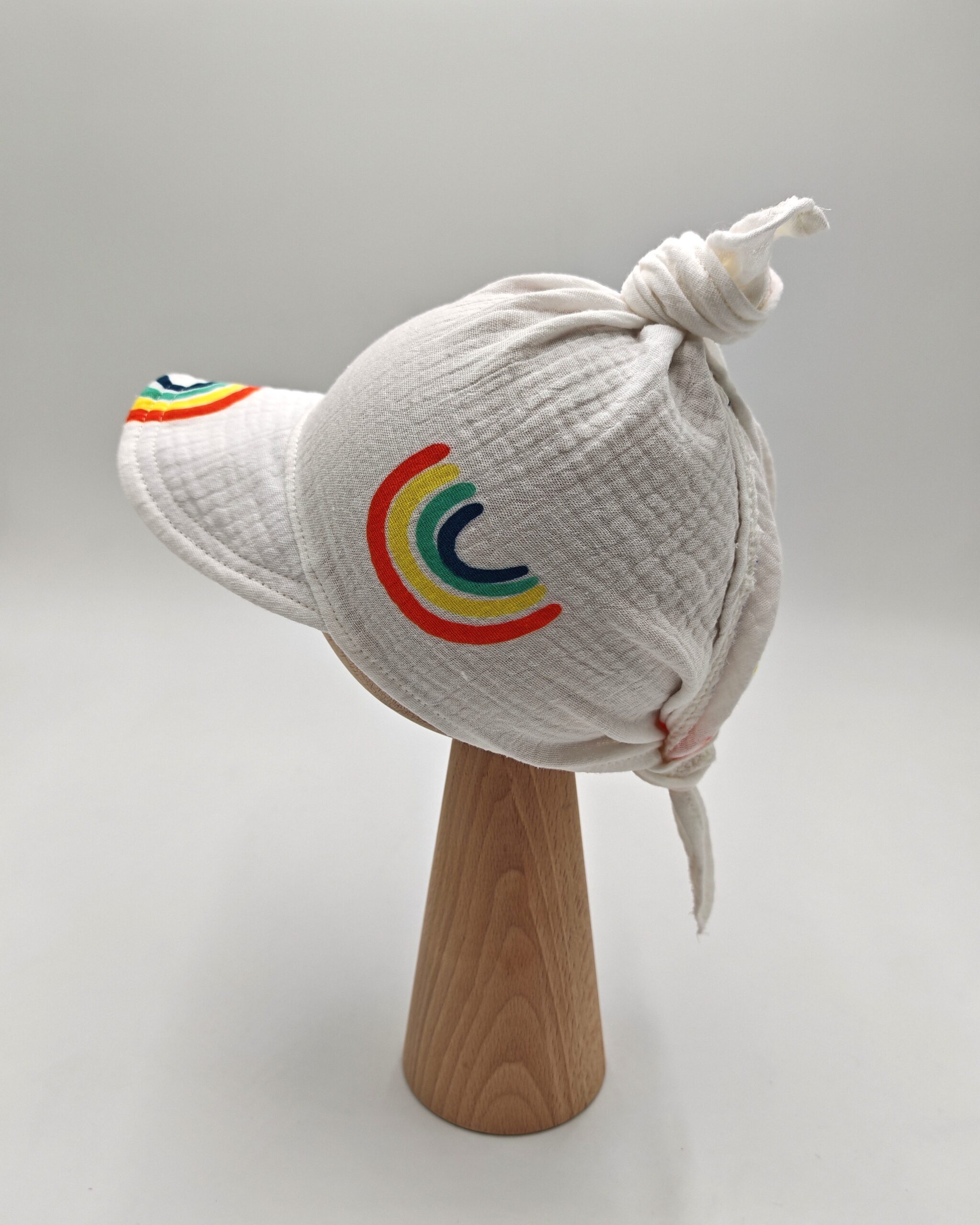 Wiązana chustka dla chłopca Kolorowe tęcze