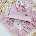 Komplet-wiazany-dla-dziewczynki-z-kokarda-Purple-garden-pastelowy-roz-scaled-1.jpg